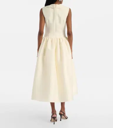 Self-Portrait Taffeta midi dress | Thumbnail 2