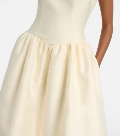 Self-Portrait Taffeta midi dress | Thumbnail 5