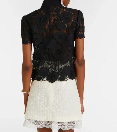Self-Portrait Lace top | Thumbnail 4