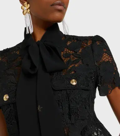 Self-Portrait Lace top | Thumbnail 5