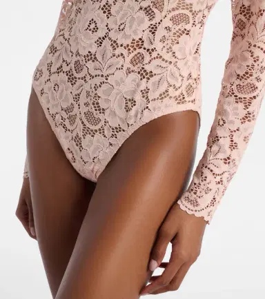 Self-Portrait Floral lace bodysuit | Thumbnail 7 Self-Portrait Floral lace bodysuit | Thumbnail 7