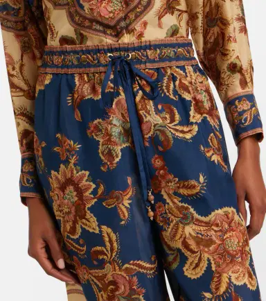 Zimmermann Aster printed silk palazzo pants | Thumbnail 2 Zimmermann Aster printed silk palazzo pants | Thumbnail 2