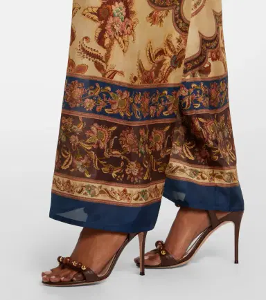Zimmermann Aster printed silk palazzo pants | Thumbnail 5 Zimmermann Aster printed silk palazzo pants | Thumbnail 5