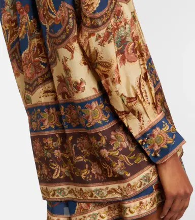 Zimmermann Aster printed silk shirt | Thumbnail 6 Zimmermann Aster printed silk shirt | Thumbnail 6