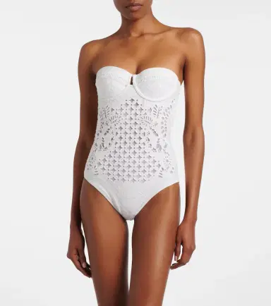 Zimmermann Indra embroidered swimsuit | Thumbnail 4 Zimmermann Indra embroidered swimsuit | Thumbnail 4