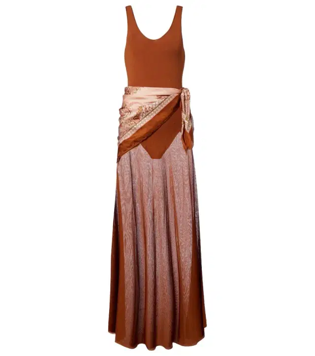 Zimmermann Aster scarf-detail maxi dress