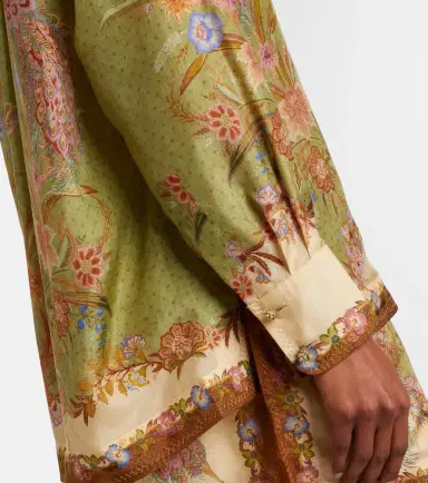Zimmermann Indra printed silk shirt | Thumbnail 3