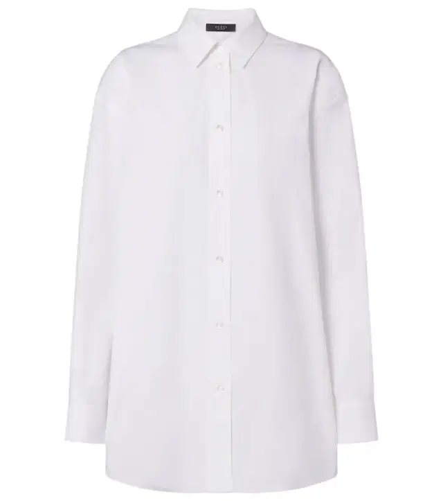 GG checked cotton poplin shirt