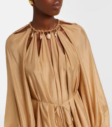 Zimmermann Mahon embellished silk maxi dress | Thumbnail 3