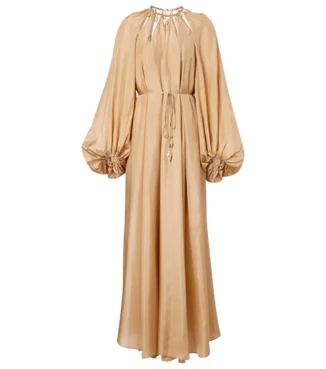 Zimmermann Mahon embellished silk maxi dress