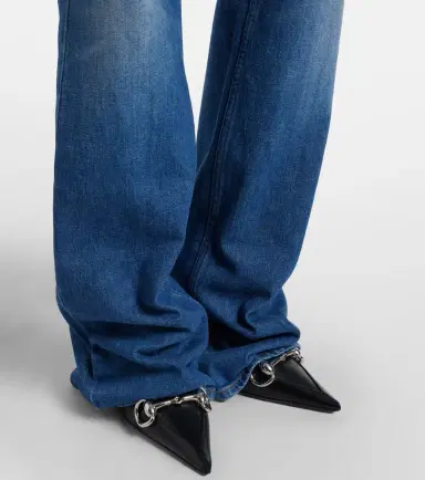 Gucci Horsebit flared jeans | Thumbnail 6