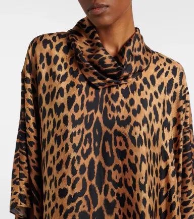 Gucci Leopard-print silk maxi dress | Thumbnail 2 Gucci Leopard-print silk maxi dress | Thumbnail 2