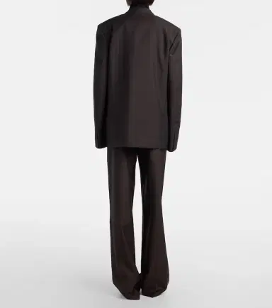 Gucci Pinstripe wool and mohair wide-leg pants | Thumbnail 6 Gucci Pinstripe wool and mohair wide-leg pants | Thumbnail 6