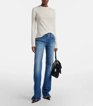 Gucci GG cotton-blend devoré T-shirt | Thumbnail 5