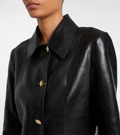 Gucci Interlocking G leather coat | Thumbnail 6 Gucci Interlocking G leather coat | Thumbnail 6