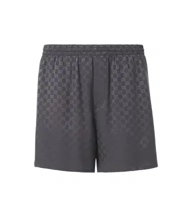 Gucci GG silk jacquard shorts | Thumbnail 1 Gucci GG silk jacquard shorts | Thumbnail 1