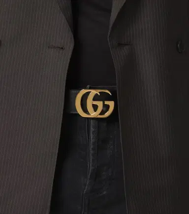 Gucci Cut GG Marmont leather belt | Thumbnail 4