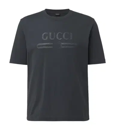 Gucci Logo cotton-blend jersey T-shirt | Thumbnail 1 Gucci Logo cotton-blend jersey T-shirt | Thumbnail 1