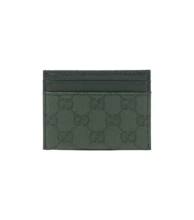Gucci Essence Classic GG canvas card holder | Thumbnail 1 Gucci Essence Classic GG canvas card holder | Thumbnail 1