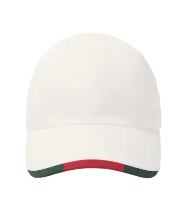 Gucci Web Stripe cotton-blend baseball cap | Thumbnail 1 Gucci Web Stripe cotton-blend baseball cap | Thumbnail 1