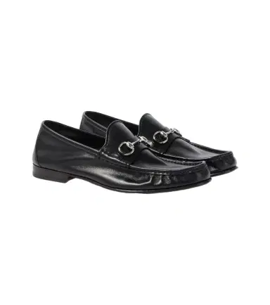 Gucci Lugano Horsebit leather loafers | Thumbnail 1