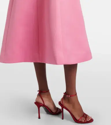 Leo Lin Beatrice bow-detail midi dress | Thumbnail 4