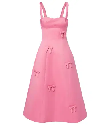 Leo Lin Beatrice bow-detail midi dress | Thumbnail 1