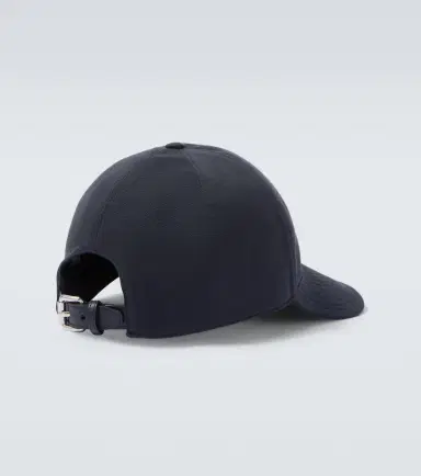 Prada Logo canvas baseball cap | Thumbnail 2