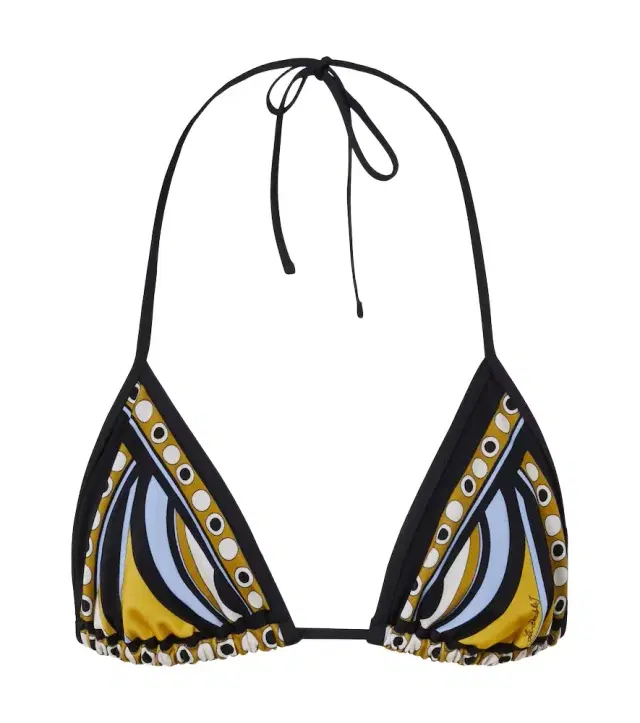 Sanctuary printed bikini top