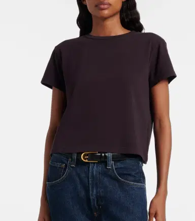 Agolde Adine cotton jersey T-shirt | Thumbnail 3