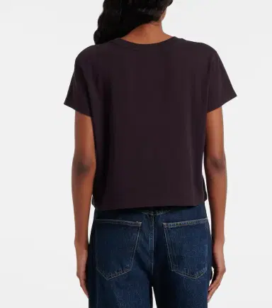 Agolde Adine cotton jersey T-shirt | Thumbnail 4