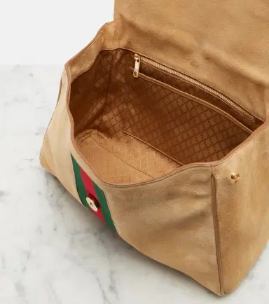 Gucci Paparazzo Medium suede top-handle bag | Thumbnail 2 Gucci Paparazzo Medium suede top-handle bag | Thumbnail 2