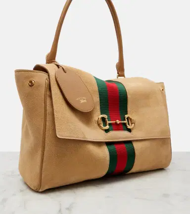 Gucci Paparazzo Medium suede top-handle bag | Thumbnail 3 Gucci Paparazzo Medium suede top-handle bag | Thumbnail 3