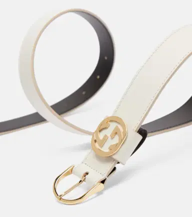 Gucci Interlocking G leather belt | Thumbnail 2