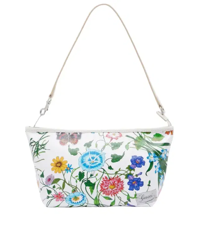 Flora Small pouch with strap
