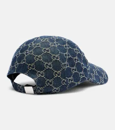 Gucci GG denim baseball cap | Thumbnail 2