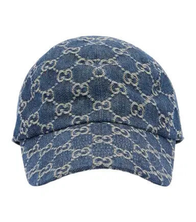Gucci GG denim baseball cap | Thumbnail 1