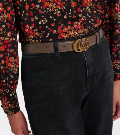 Gucci GG Marmont leather belt | Thumbnail 3