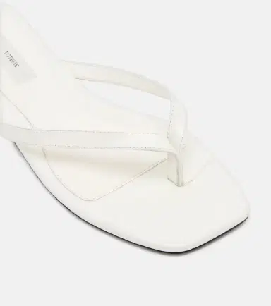 TOTEME Leather thong sandals | Thumbnail 3 TOTEME Leather thong sandals | Thumbnail 3