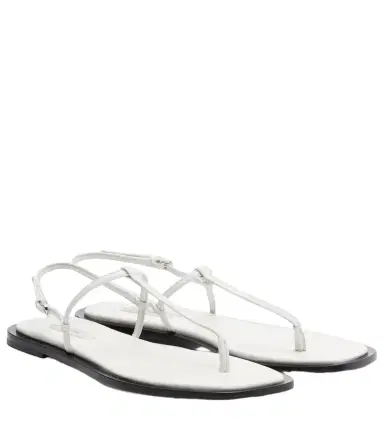 TOTEME Leather thong sandals | Thumbnail 1 TOTEME Leather thong sandals | Thumbnail 1