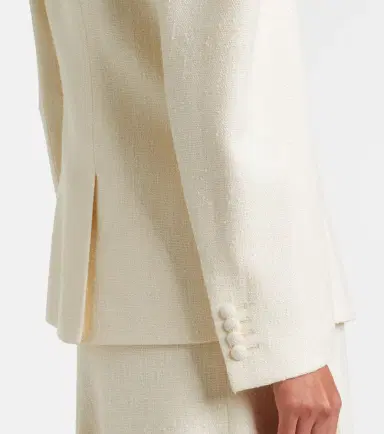 Gabriela Hearst Daelan silk and wool blazer | Thumbnail 3 Gabriela Hearst Daelan silk and wool blazer | Thumbnail 3