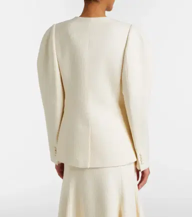 Gabriela Hearst Daelan silk and wool blazer | Thumbnail 4 Gabriela Hearst Daelan silk and wool blazer | Thumbnail 4