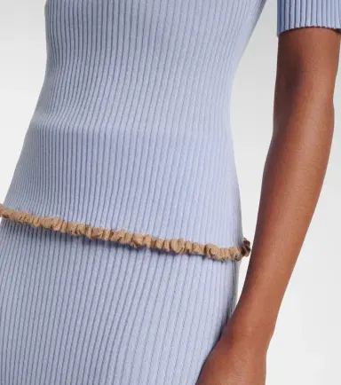 Gabriela Hearst Mireya cashmere and silk top | Thumbnail 2