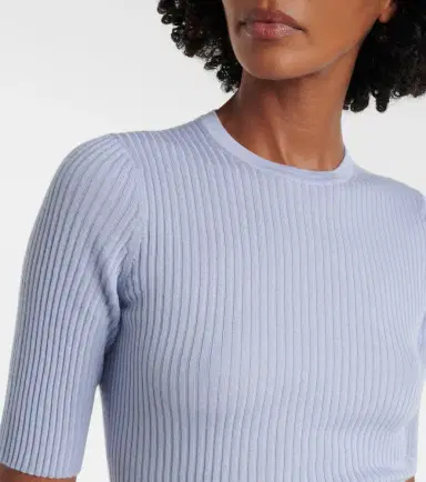 Gabriela Hearst Mireya cashmere and silk top | Thumbnail 3
