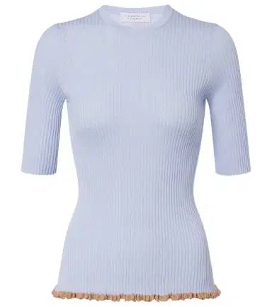 Gabriela Hearst Mireya cashmere and silk top | Thumbnail 1