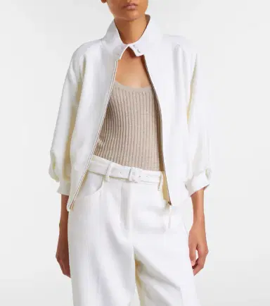 Gabriela Hearst Aluin virgin wool bomber jacket | Thumbnail 2 Gabriela Hearst Aluin virgin wool bomber jacket | Thumbnail 2