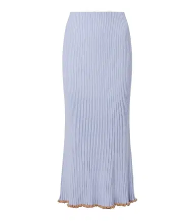 Gabriela Hearst Kavya cashmere and silk midi skirt | Thumbnail 1 Gabriela Hearst Kavya cashmere and silk midi skirt | Thumbnail 1