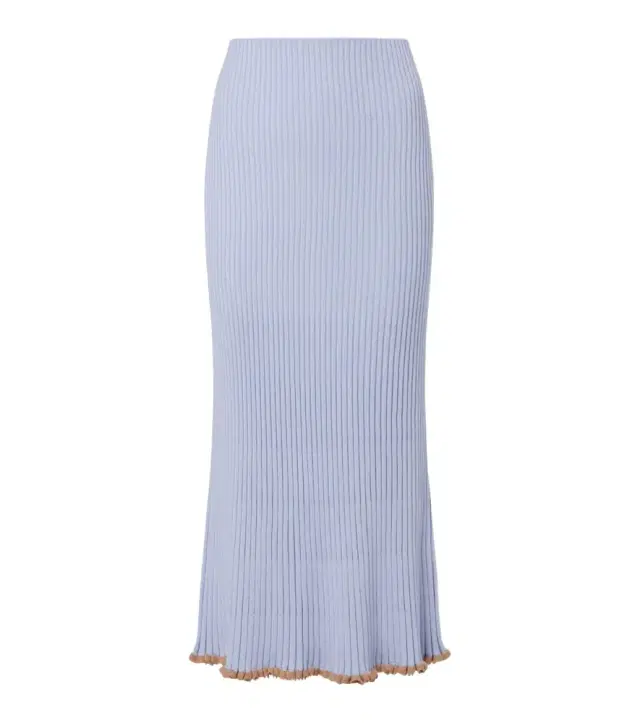 Gabriela Hearst Kavya cashmere and silk midi skirt
