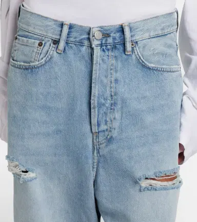 Acne Studios Distressed denim Bermuda shorts | Thumbnail 5 Acne Studios Distressed denim Bermuda shorts | Thumbnail 5