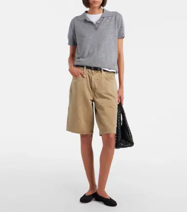 Citizens of Humanity Court denim Bermuda shorts | Thumbnail 4 Citizens of Humanity Court denim Bermuda shorts | Thumbnail 4
